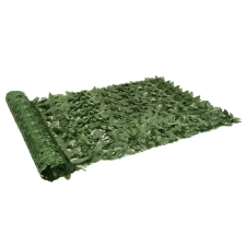 vidaXL Sötétzöld leveles belátás elleni erkélyparaván 300 x 150 cm kerti bútor
