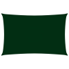 vidaXL sötétzöld téglalap alakú oxford-szövet napvitorla 5 x 8 m