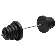 vidaXL súlyzórúd súlytárcsákkal 90 kg súlyzórúd