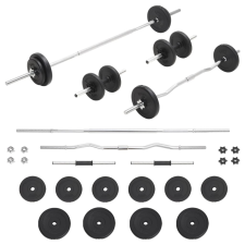vidaXL súlyzószett 30 kg kézisúlyzó