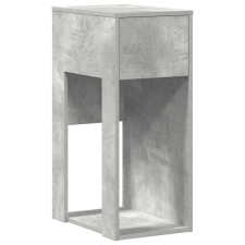 vidaXL számítógépes toronyállvány fiókkal betonszürke 30x44x74cm beton (858734) íróasztal
