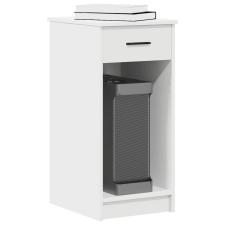 vidaXL számítógépes toronyállvány fiókkal fehér 35x45x77 cm íróasztal