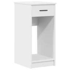 vidaXL számítógépes toronyállvány fiókkal fehér 35x45x77 cm (858740) íróasztal