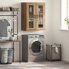 vidaXL Széf Barna 69.5 x 34 x 90 cm Faanyag bútor