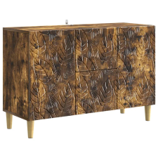 vidaXL Széf Füstös Tölgy 89 x 34,5 x 60 cm Szerelt Fa bútor