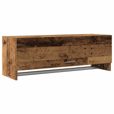 vidaXL szekrény Régi fa 100x32,5x35 cm Gépelt fa (856616) bútor