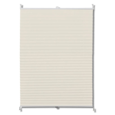 vidaXL Szét Húzható Roló 100x200cm Krém (240644) lakástextília