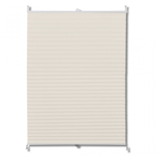 vidaXL Szét Húzható Roló 40x125cm Krém lakástextília
