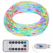 vidaXL Színes fényű LED-szalag 300 LED-el 30 m karácsonyfa izzósor