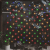 vidaXL Színes kültéri karácsonyi Fényháló 204 LED-del 3x2m