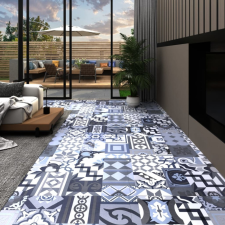 vidaXL Színes mintás öntapadó PVC padlóburkolat 5,11 m² dekorburkolat