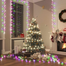 vidaXL színes pasztell fényű kompakt PVC LED-szalag 2000 LED-del 20 m karácsonyfa izzósor