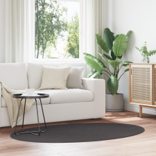 vidaXL Szőnyeg "HUARTE" Antracit 100x200 cm Ovális lakástextília