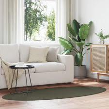 vidaXL Szőnyeg "HUARTE" Erdei Zöld 100x200 cm Ovális lakástextília