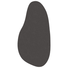 vidaXL Szőnyegek Antracit Poliészter 100 x 200 cm Csúszásmentes (4103755) lakástextília