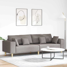 vidaXL Szövet kanapé párnával Tópszínű 208 cm szövet bútor