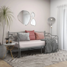 vidaXL szrüke fém kihúzható kanapéágy-keret 90 x 200 cm ágy és ágykellék