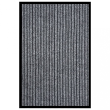 vidaXL szürke csíkos lábtörlő 80 x 120 cm lakástextília