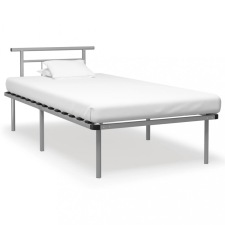 vidaXL Szürke fém ágykeret 100 x 200 cm ágy és ágykellék