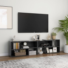 vidaXL szürke forgácslap TV-szekrény 149 x 30 x 52 cm bútor