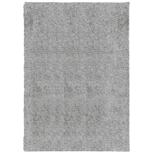 vidaXL szürke hosszú szálú bozontos modern szőnyeg 120 x 170 cm (375256) lakástextília