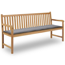 vidaXL szürke kerti pad párna 180 x 50 3 cm lakástextília