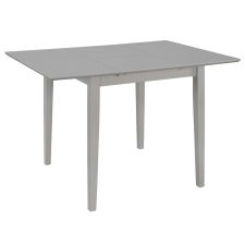 vidaXL szürke kihúzható MDF étkezőasztal (80-120)x80x74 cm bútor