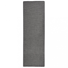 vidaXL Szürke lapos szövésű kültéri szőnyeg 80 x 250 cm lakástextília