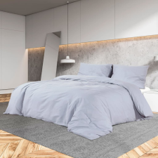 vidaXL Szürke mikroszálas ágyneműhuzat-garnitúra 240 x 220 cm lakástextília