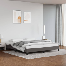 vidaXL szürke műbőr ágykeret 160x200 cm ágy és ágykellék