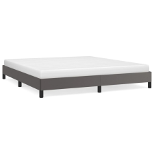 vidaXL szürke műbőr ágykeret 180x200 cm (346920) ágy és ágykellék
