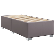 vidaXL szürke műbőr ágykeret 90x200 cm (3284542) ágy és ágykellék