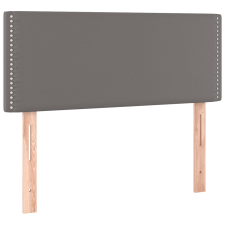 vidaXL szürke műbőr fejtámla 100x5x78/88 cm (345916) ágy és ágykellék