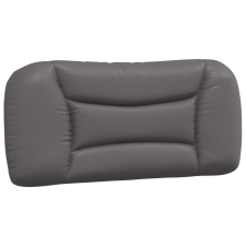 vidaXL szürke műbőr fejtámla párna 80 cm (374535) ágy és ágykellék
