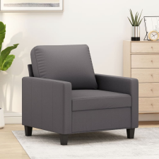 vidaXL szürke műbőr kanapészék 60 cm bútor