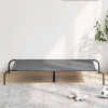 vidaXL szürke oxford szövet és acél emelt kutyafekhely 130x80x20 cm