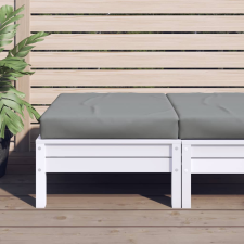 vidaXL szürke oxford szövet raklappárna 60 x 60 x 8 cm lakástextília