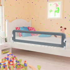 vidaXL Szürke poliészter biztonsági leesésgátló 180 x 42 cm bababiztonság