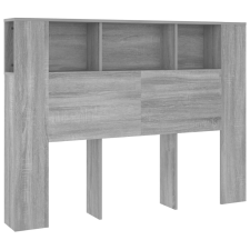 vidaXL szürke sonoma áthidaló szekrény 140x18,5x104,5 cm (817271) ágy és ágykellék