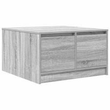 vidaXL szürke sonoma dohányzóasztal fiókokkal 70,5x70x40 cm (3328413) bútor