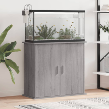 vidaXL szürke sonoma szerelt fa akváriumi állvány 81x36x73 cm halfelszerelések