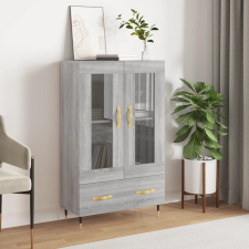 vidaXL szürke sonoma szerelt fa magasszekrény 69,5 x 31 x 115 cm bútor