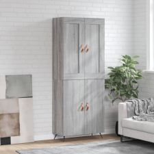 vidaXL szürke sonoma szerelt fa magasszekrény 69,5 x 34 x 180 cm bútor