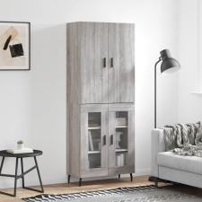vidaXL szürke sonoma szerelt fa magasszekrény 69,5 x 34 x 180 cm bútor