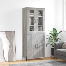 vidaXL szürke sonoma szerelt fa magasszekrény 69,5 x 34 x 180 cm bútor
