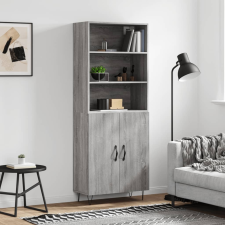 vidaXL szürke sonoma szerelt fa magasszekrény 69,5 x 34 x 180 cm bútor