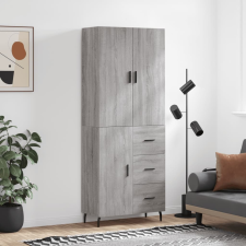 vidaXL szürke sonoma szerelt fa magasszekrény 69,5 x 34 x 180 cm bútor