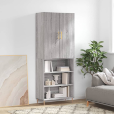 vidaXL szürke sonoma szerelt fa magasszekrény 69,5 x 34 x 180 cm bútor