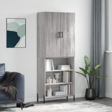 vidaXL szürke sonoma szerelt fa magasszekrény 69,5 x 34 x 180 cm bútor