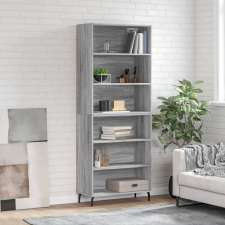 vidaXL szürke sonoma szerelt fa magasszekrény 69,5x32,5x180 cm bútor
